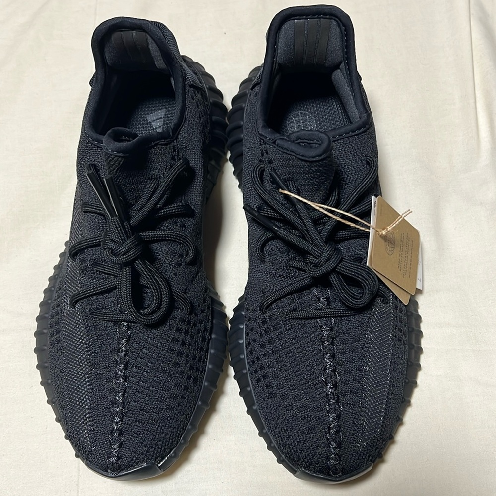 Yeezy 350 V2 in black. Brand new with tags. Never worn.